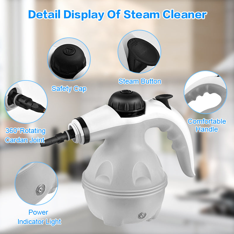 Grenade Steam Cleaner, Pressurized Handheld Cleaner ,Home Steam Machine.