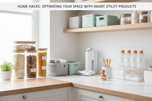 Maximize Space & Simplify Life: 5 Essential Home Organization & Utility Products
