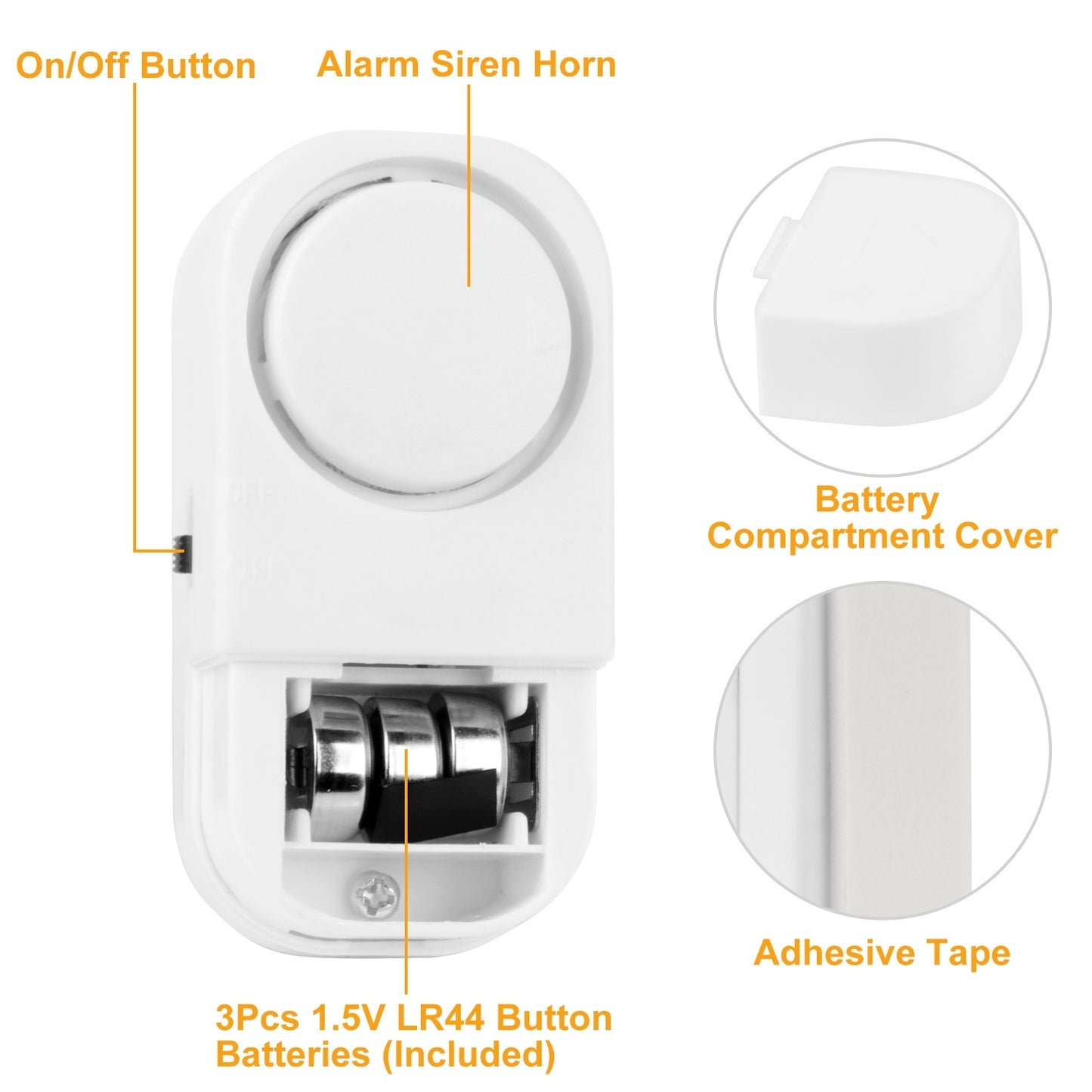 Wireless Window Door Magnet Alarms