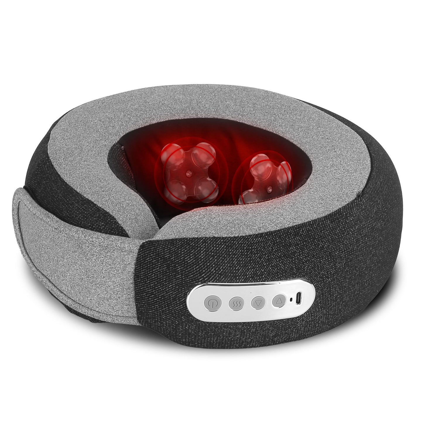 Neck Massager Pillow With Heat Electric Memory Foam  2 In 1
