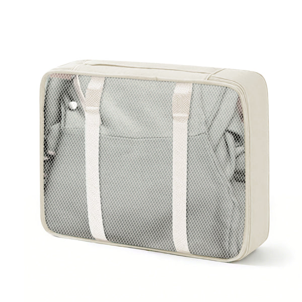 Lightweight Durable ABS Suitcase With Spinner Wheels, Built-in TSA Lock, 2 Packing Cubes