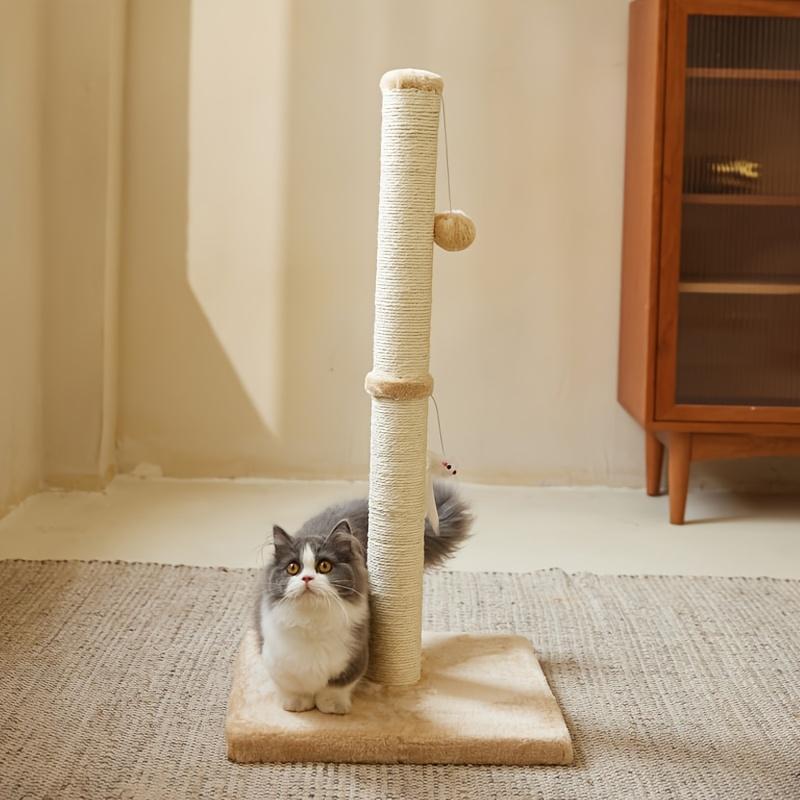 Durable Sisal Rope With Hanging Ball Toy Cat