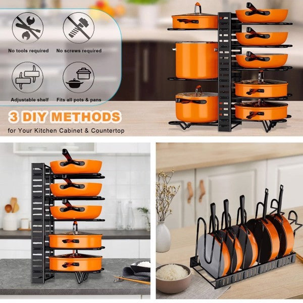 2 Pieces Of Kitchen Organization And Storage Racks,