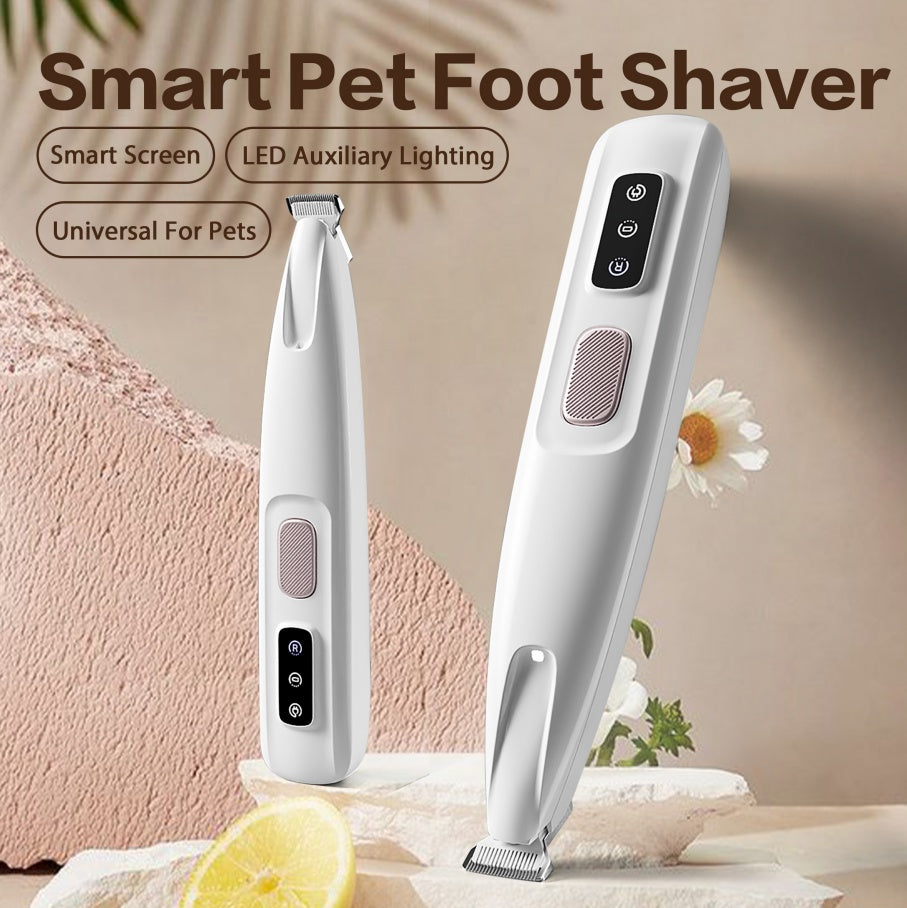 Pet Paw Trimmer 1Pack,Rechargeable Quiet Hair Trimmer