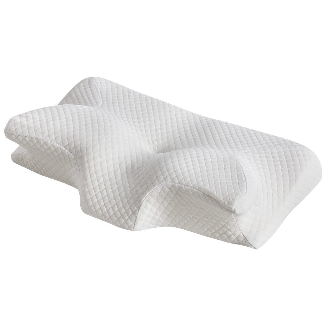 The Neck And Shoulders, Ergonomic Memory Foam Bed Pillow