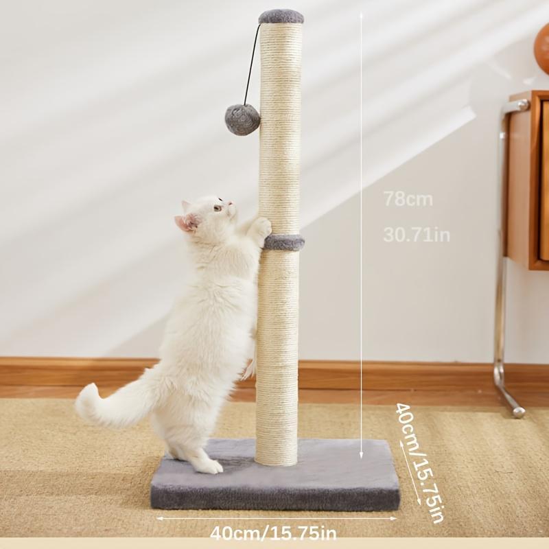 Durable Sisal Rope With Hanging Ball Toy Cat
