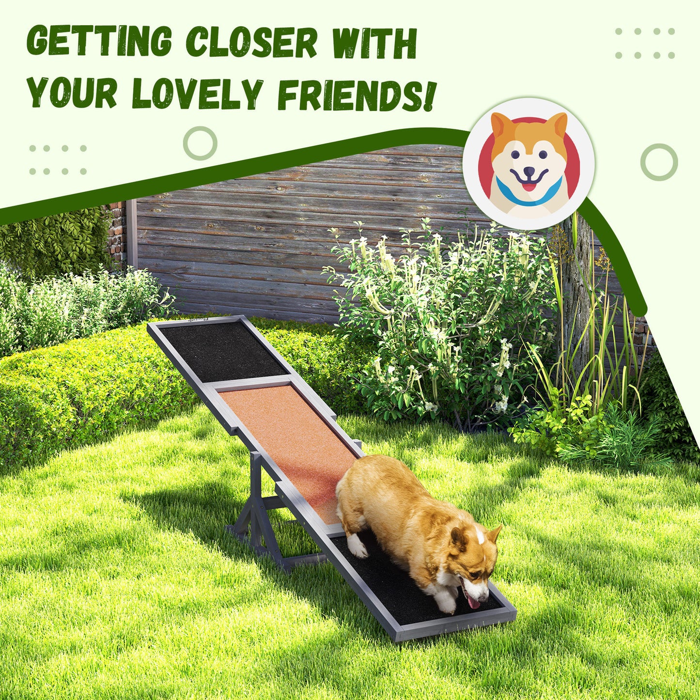 Wooden Dog Agility Seesaw For Training And Exercise