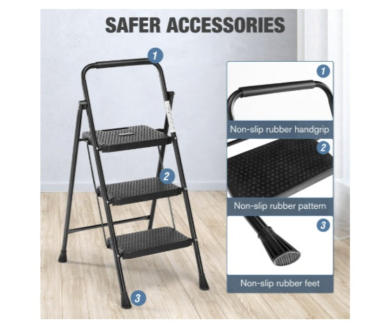 Household Portable 2-layer Step Ladder,