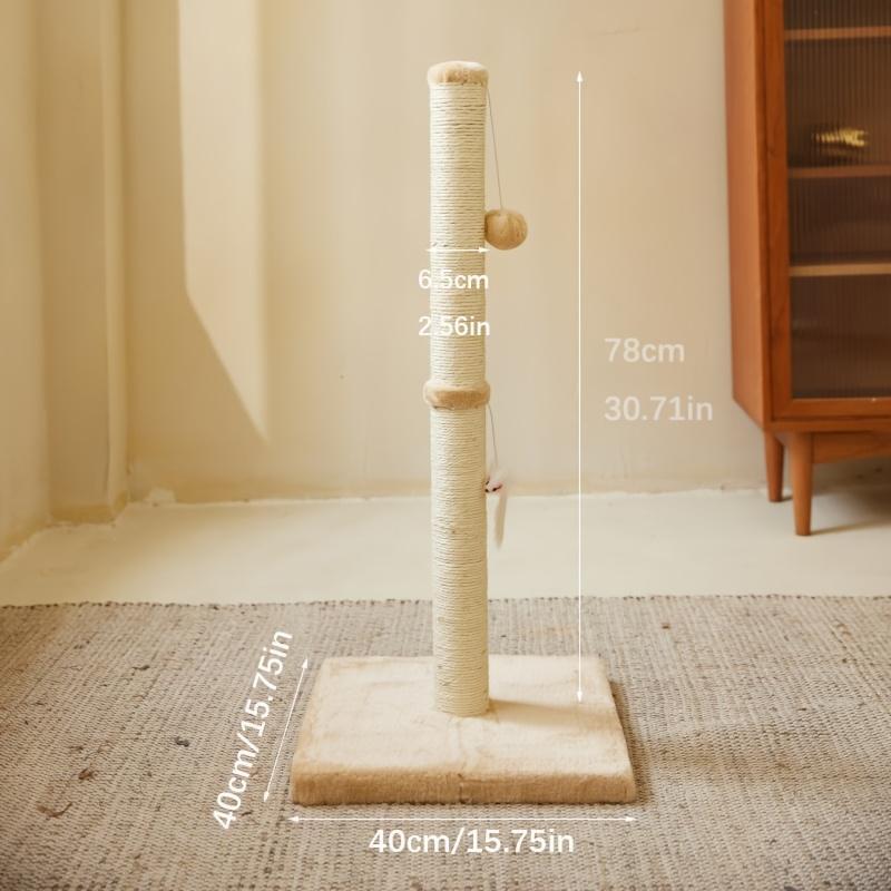 Durable Sisal Rope With Hanging Ball Toy Cat