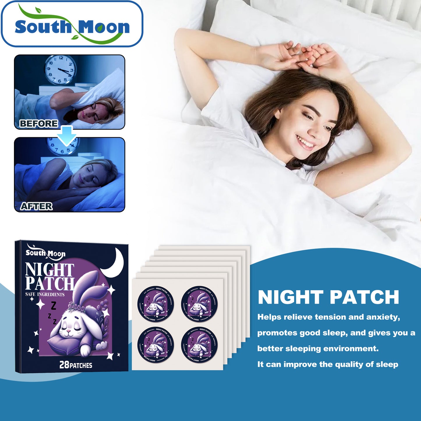 Sleep Patch Sleep , Tension And Stress Care Patch