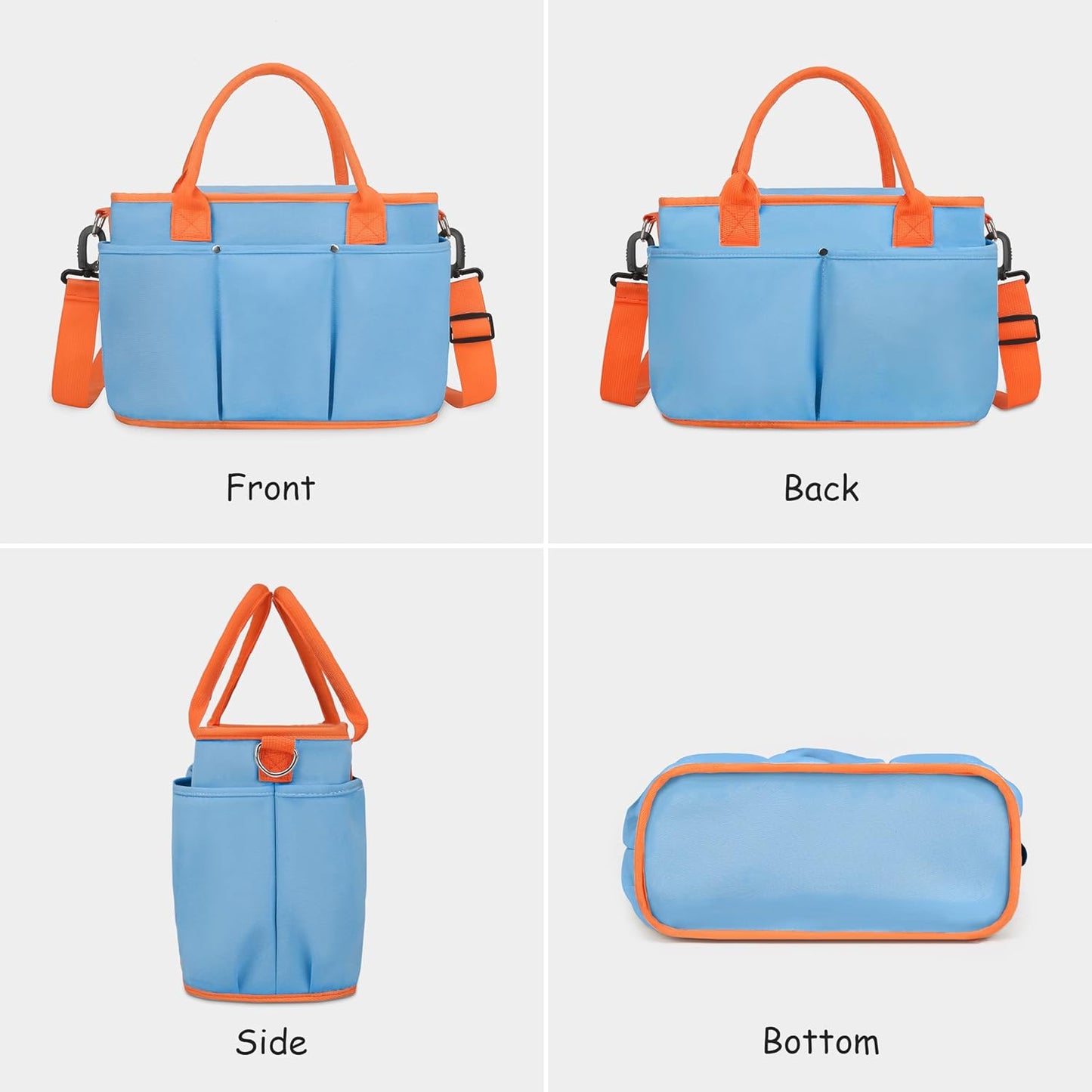 Diaper Bag Tote-Diaper Baby Bags, Waterproof Large Mommy Bag