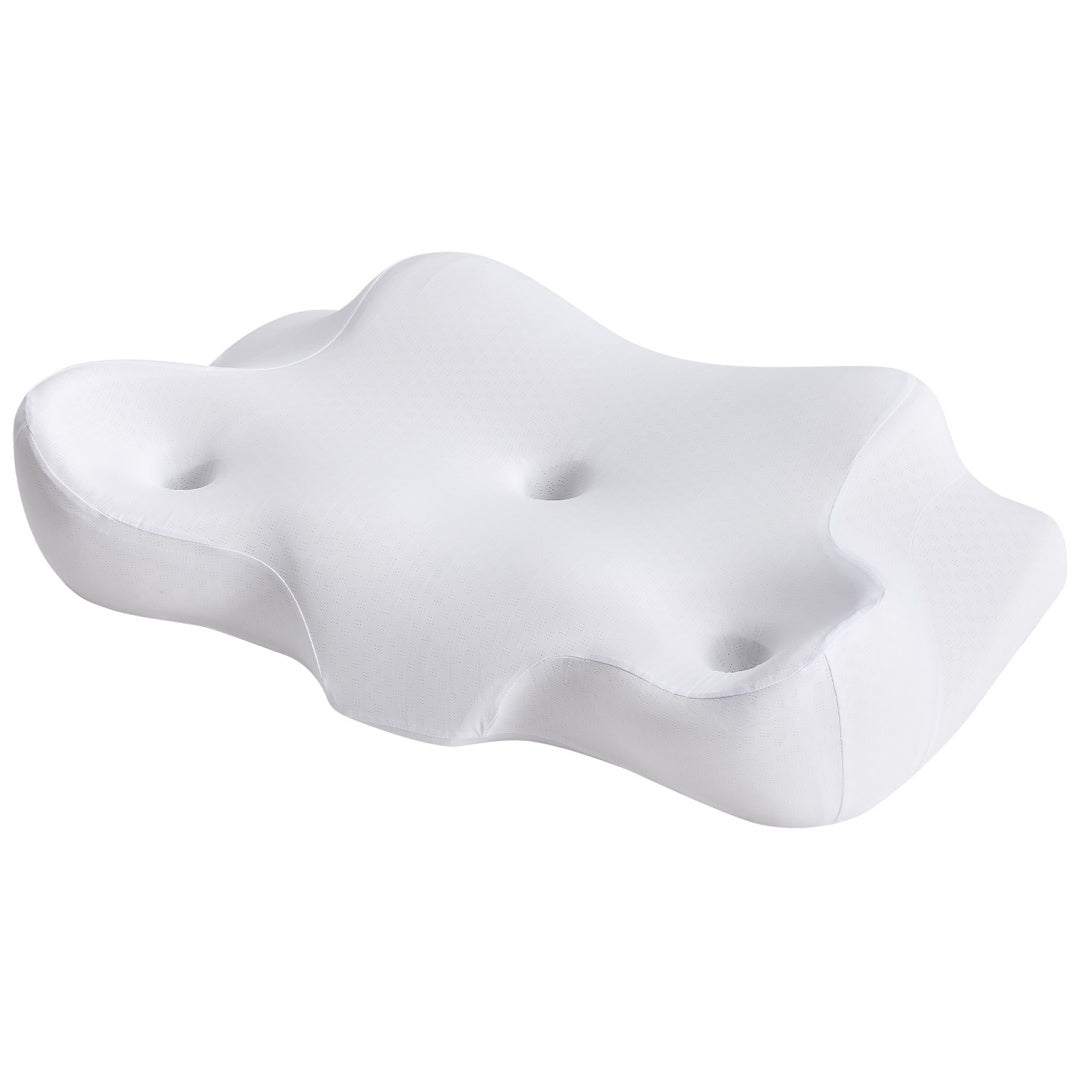 The Neck And Shoulders, Ergonomic Memory Foam Bed Pillow