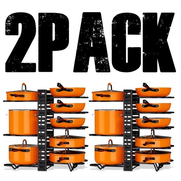 2 Pieces Of Kitchen Organization And Storage Racks,