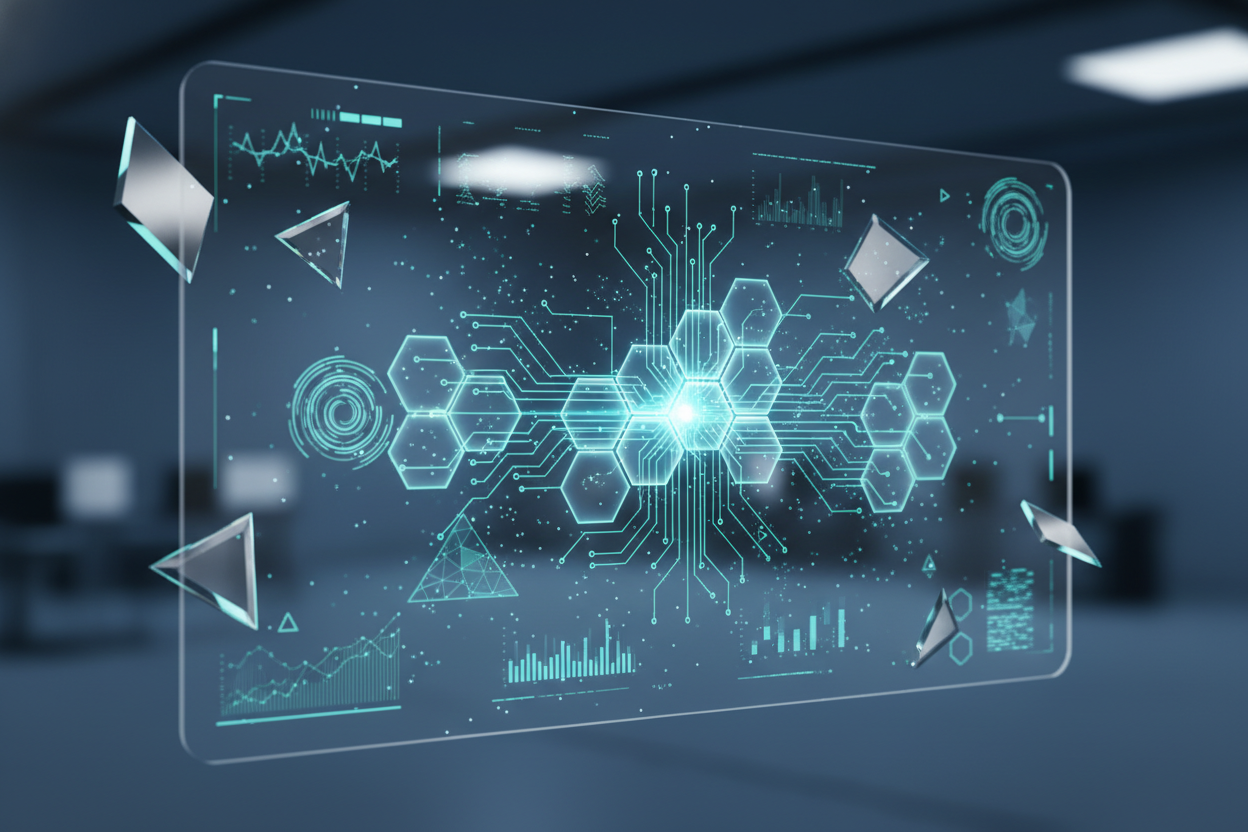 create a image so represent to curated smart solution 