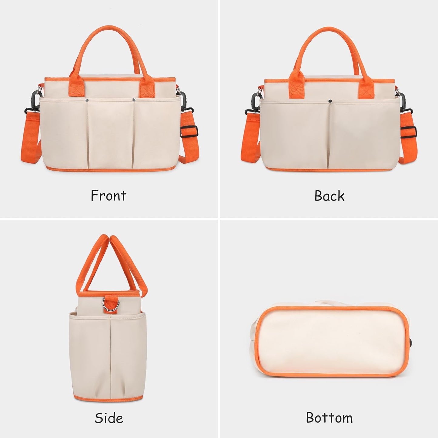 Diaper Bag Tote-Diaper Baby Bags, Waterproof Large Mommy Bag