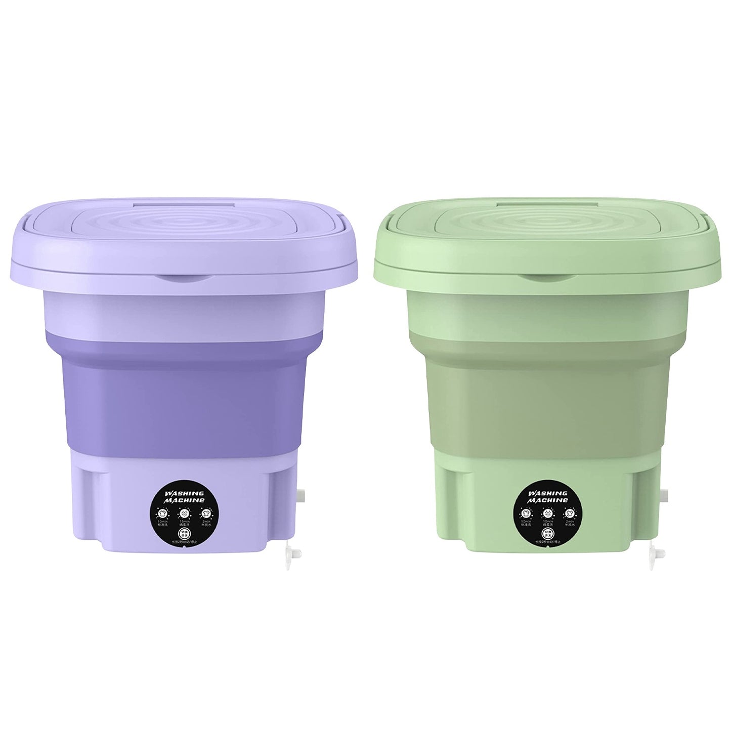 Portable Washing Machine Foldable Laundry Machine For Underwear Socks Towels Baby Clothes
