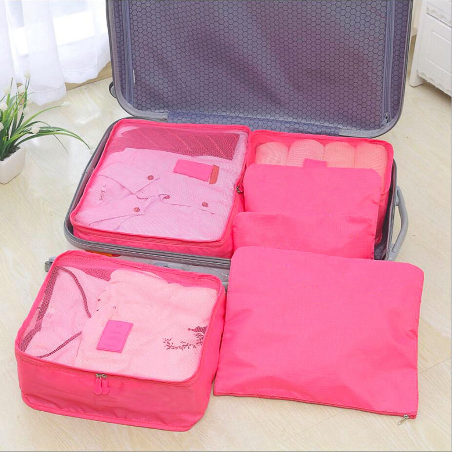 9Pcs Per Set Clothes Storage Bags Water-Resistant