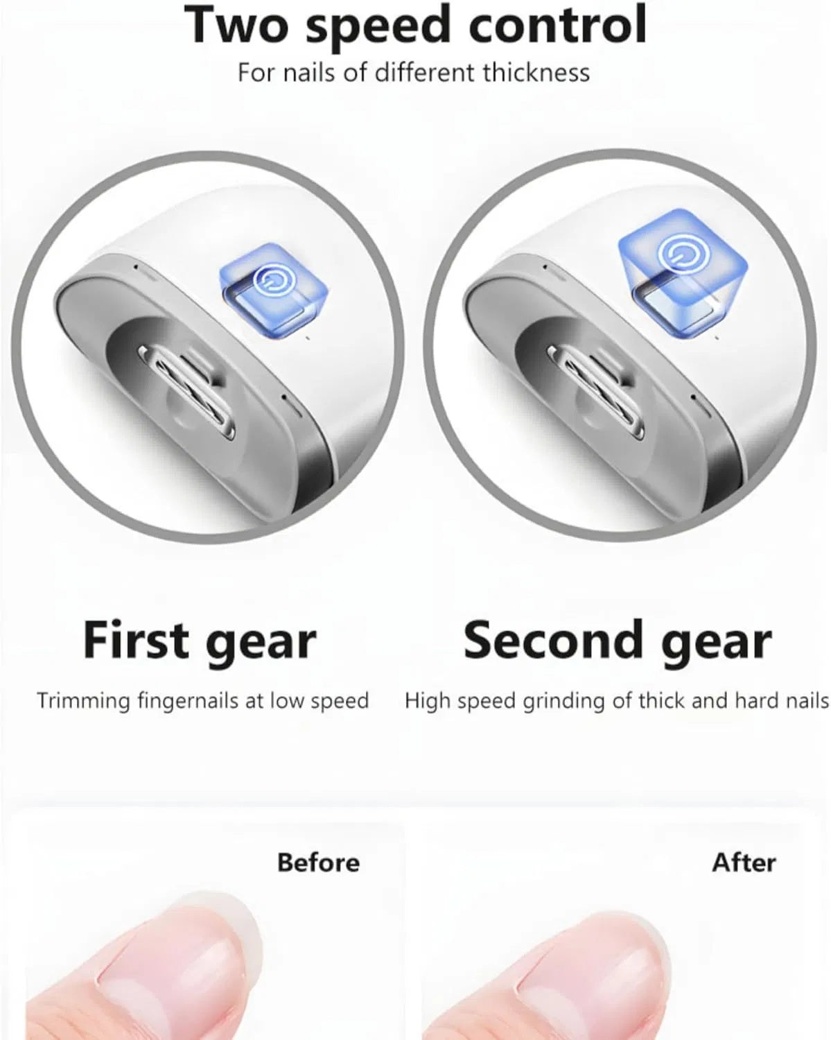 Electric Nail Clipper Automatic Thick Nails