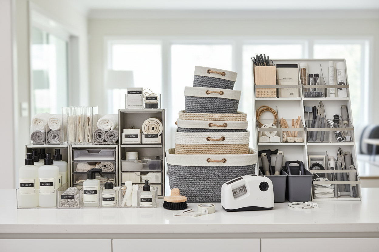 Home care organization & utility items dedicated 